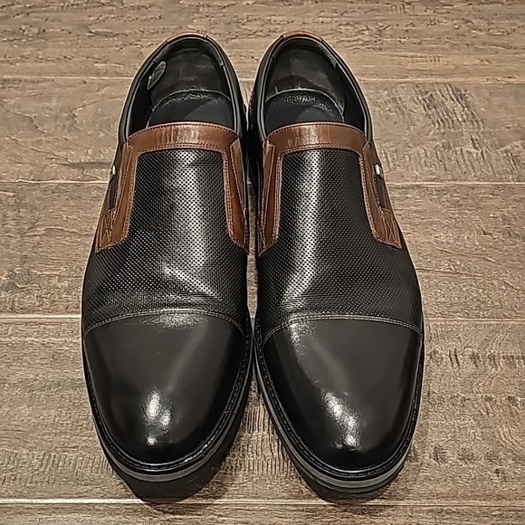 Fosco Men\'s Genuine Leather Shoes sz 11/ sz 44 main image 4